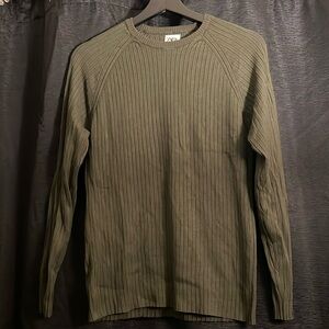 Long sleeve shirt Green form Zara